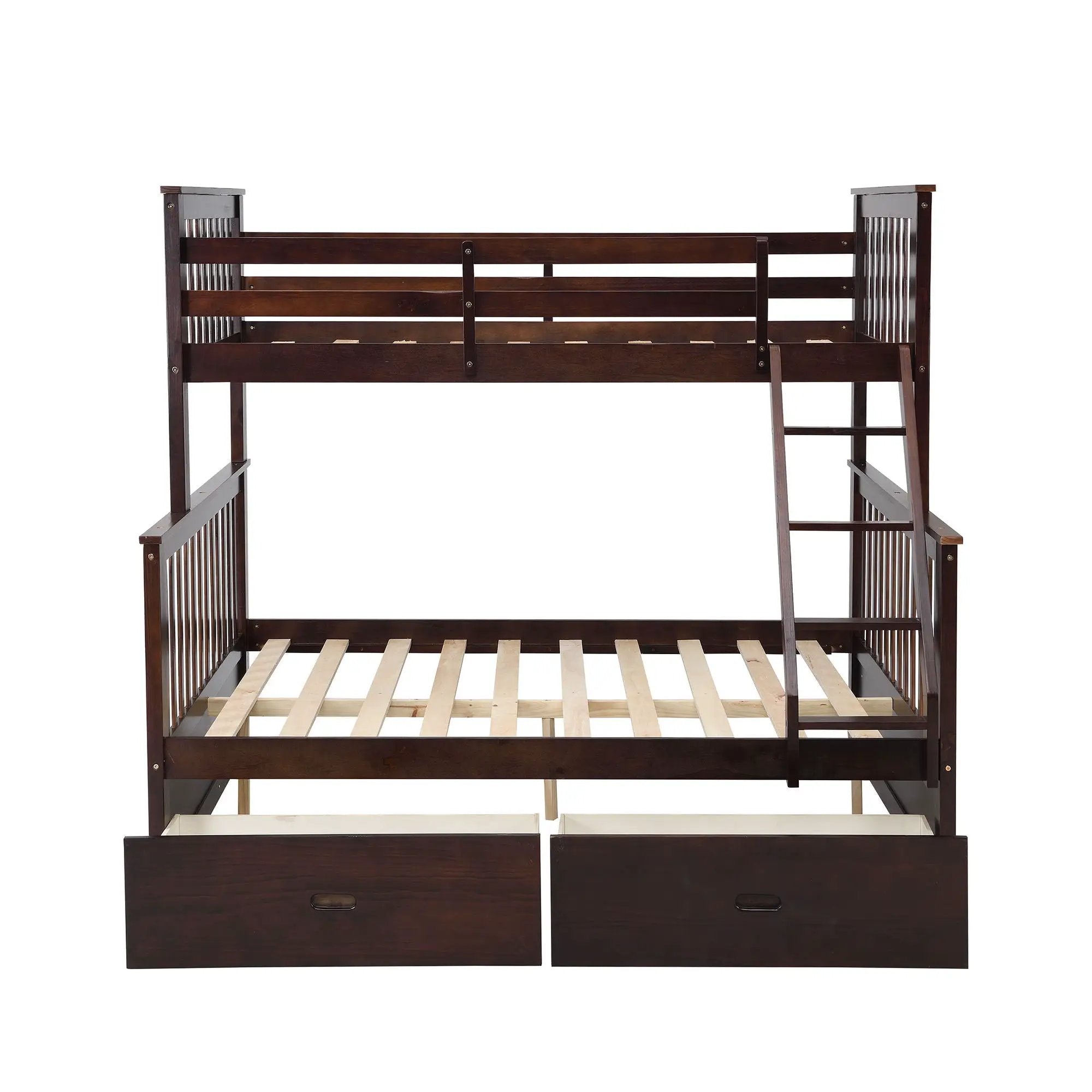 Bunk Bed With Ladder, And Safety Guard Rails by HouseOfZazla