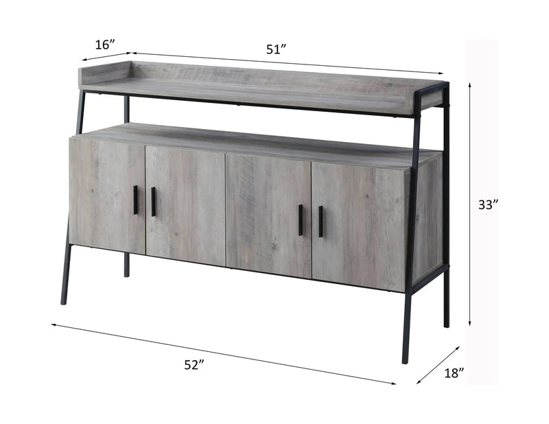 Samiya - TV Stand - Gray by Unique Piece Furniture