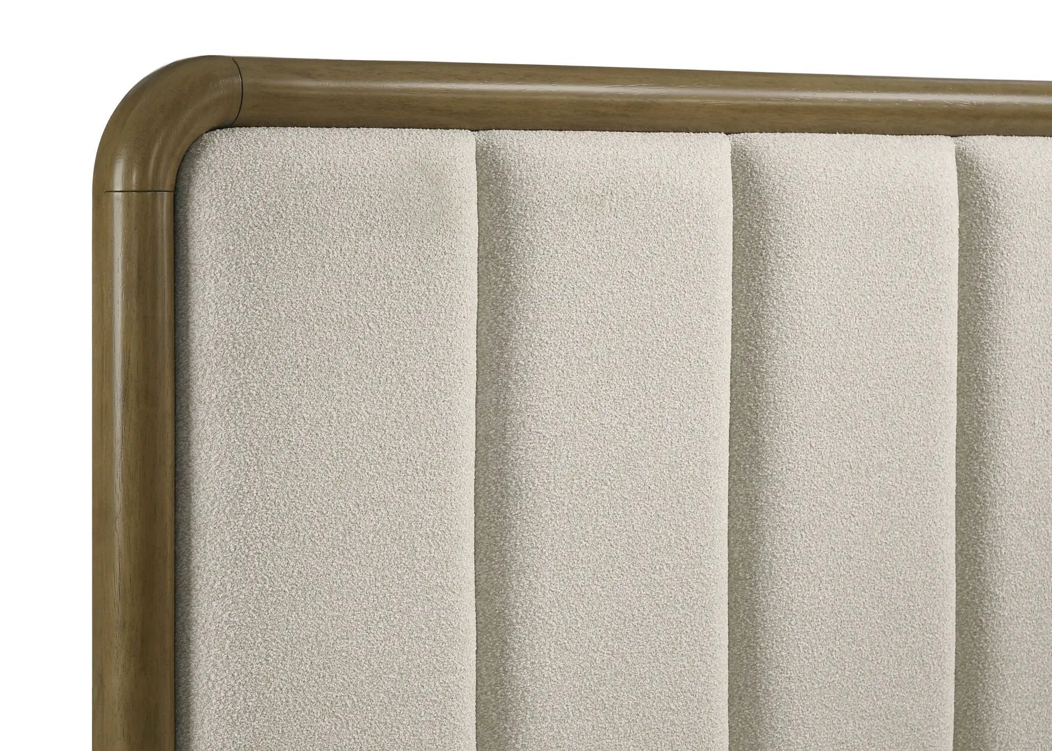 Amsbury 59-inch Upholstered California King Bed Nutmeg by Unique Piece Furniture