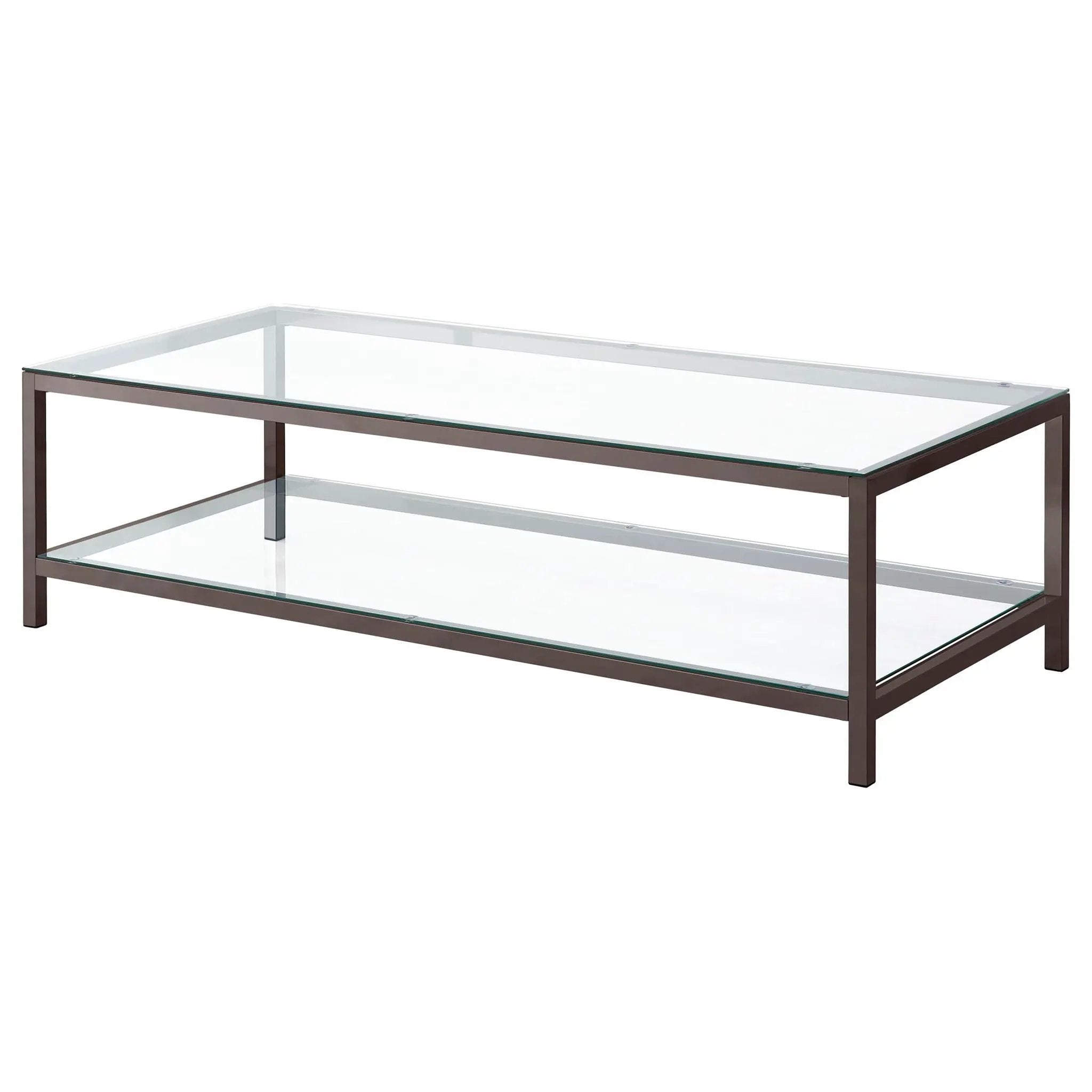 Trini 2-piece Coffee and End Table Set Black Nickel by Unique Piece Furniture