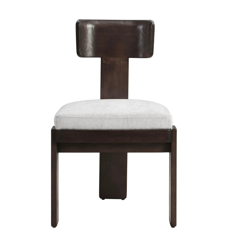 Upholstered Dining Fabric Side Chairs (Set of 2)