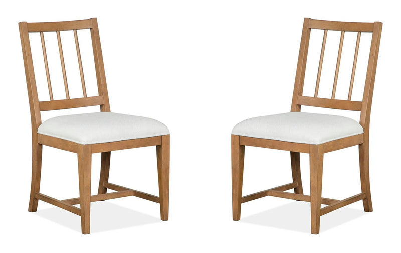Lindon - Dining Side Chair With Upholstered Seat (Set of 2) by Unique Piece Furniture