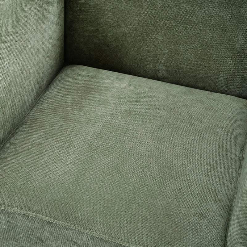 Barrel Accent Chair With Enclosed Arms by HouseOfZazla