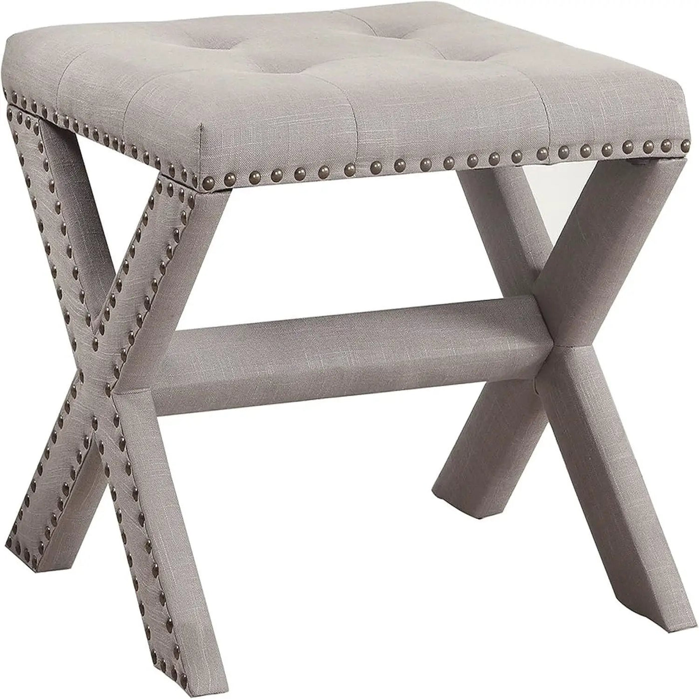 Upholstered Accent Bench With Nailhead Trim by Unique Piece Furniture
