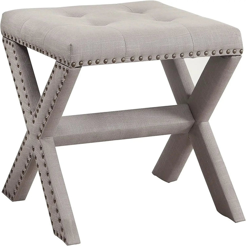 Upholstered Accent Bench With Nailhead Trim by Unique Piece Furniture