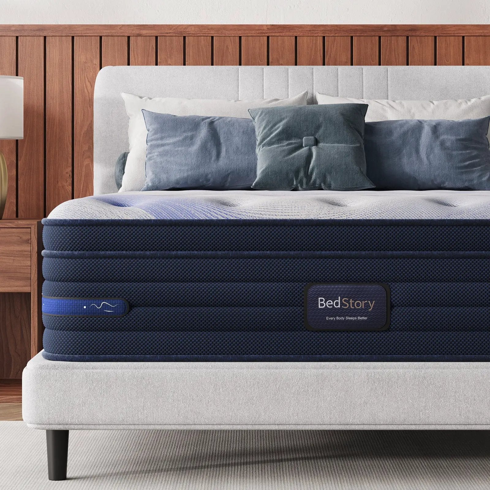 Bedstory Spine Align Pro 13" Twin Firm Cooling Hybrid Mattress by HouseOfZazla