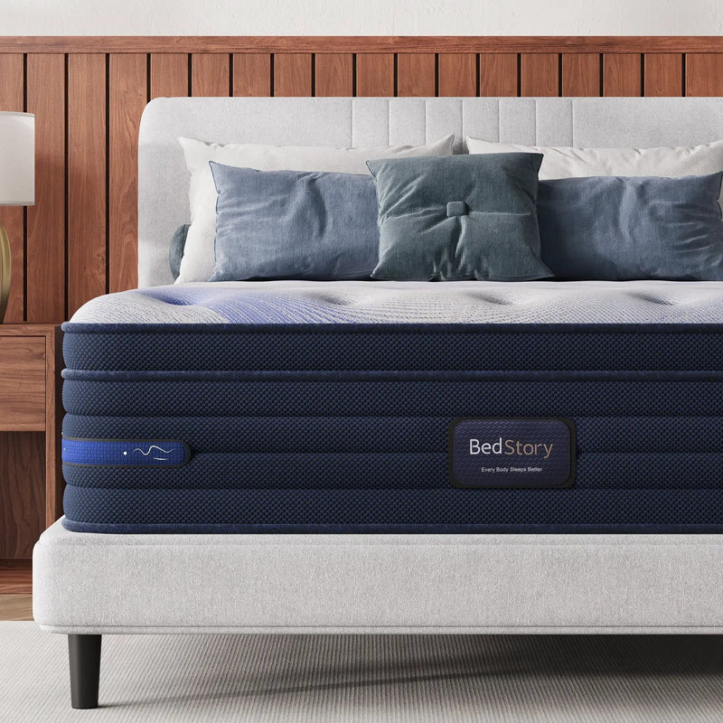 Bedstory Spine Align Pro 13" Twin Firm Cooling Hybrid Mattress by HouseOfZazla