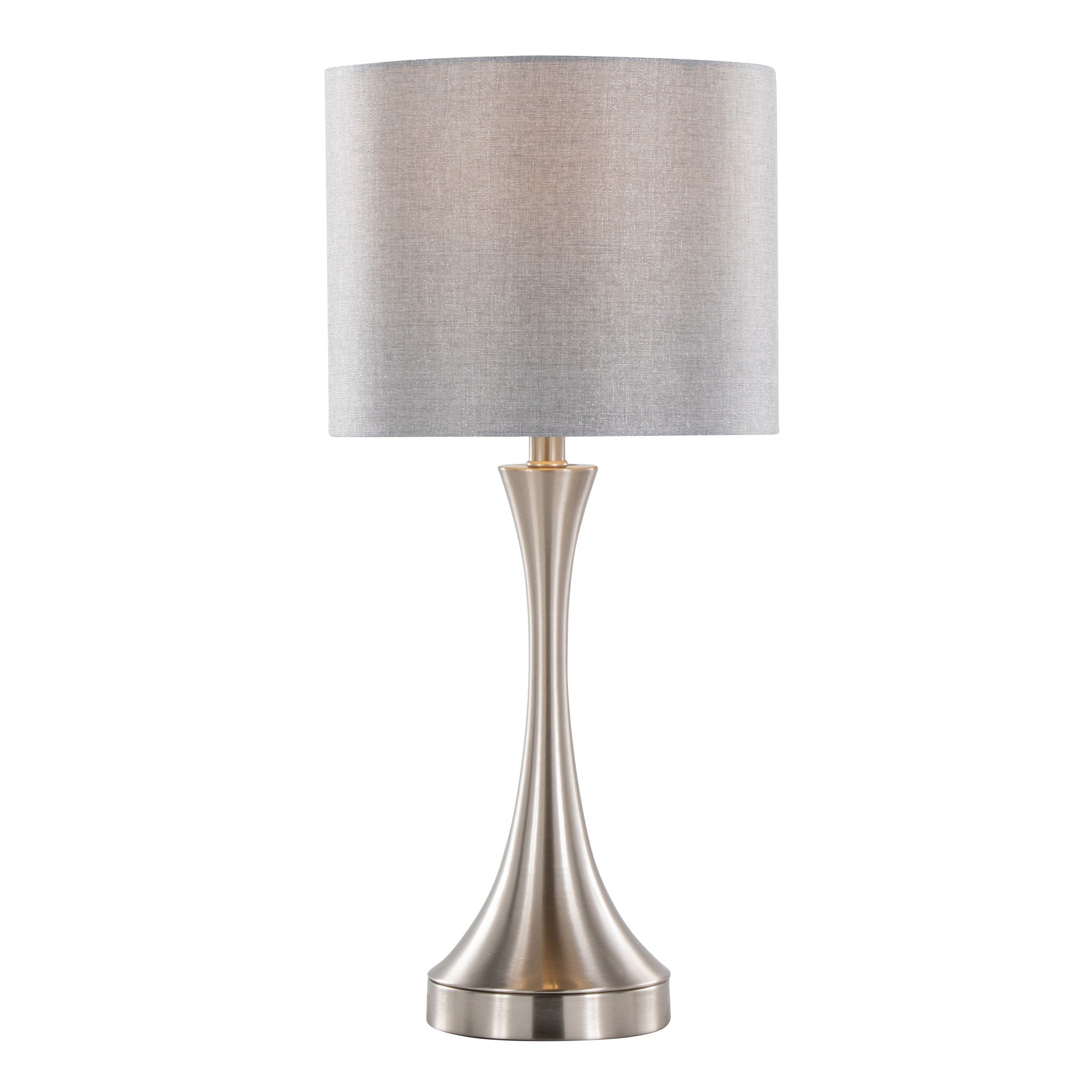 Lenuxe - Contemporary Table Lamp Built In USB Port (Set of 2) by HouseOfZazla