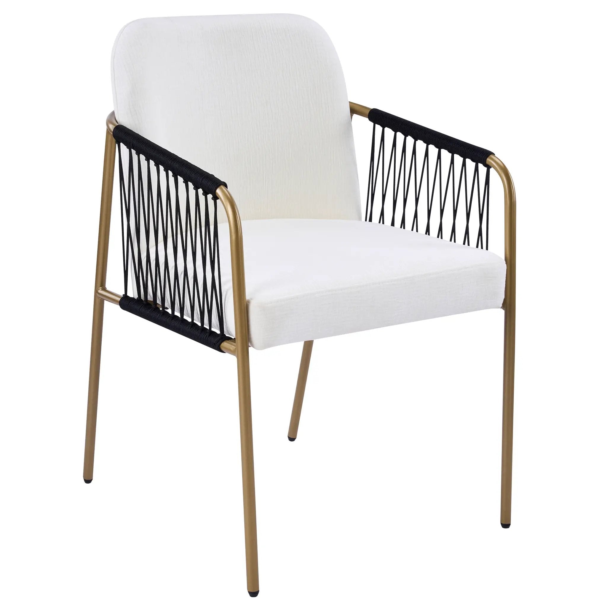 Modern Glam Upholstered Dining Chairs (Set of 2) by HouseOfZazla