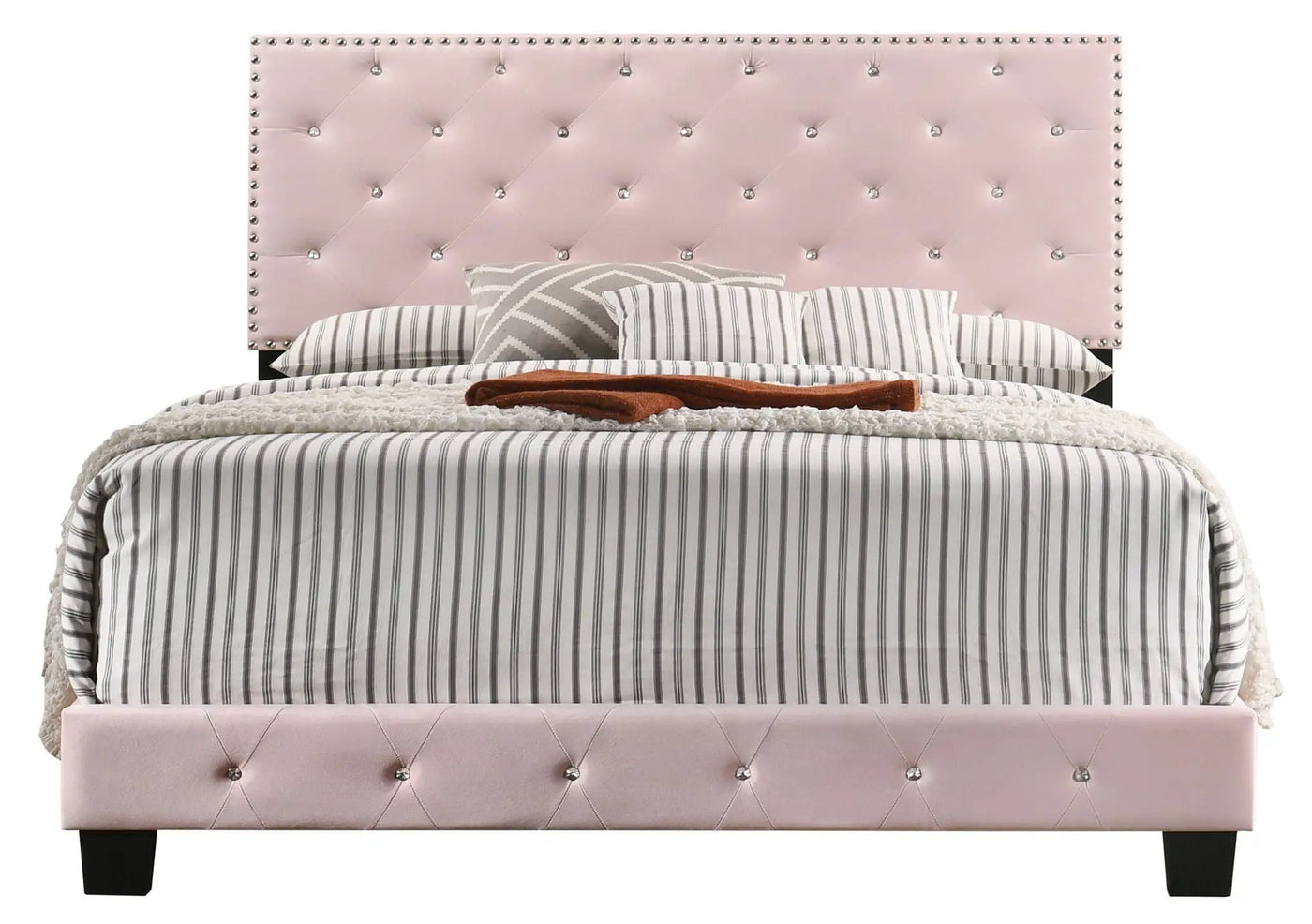 Luxurious Upholstered Bed by Unique Piece Furniture