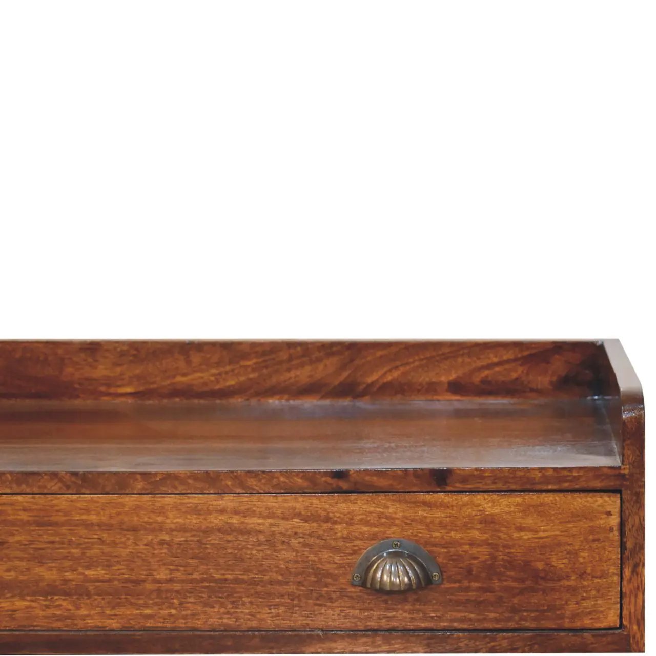 Belmont - Wall Mounted Console Shelf - Chestnut by HouseOfZazla