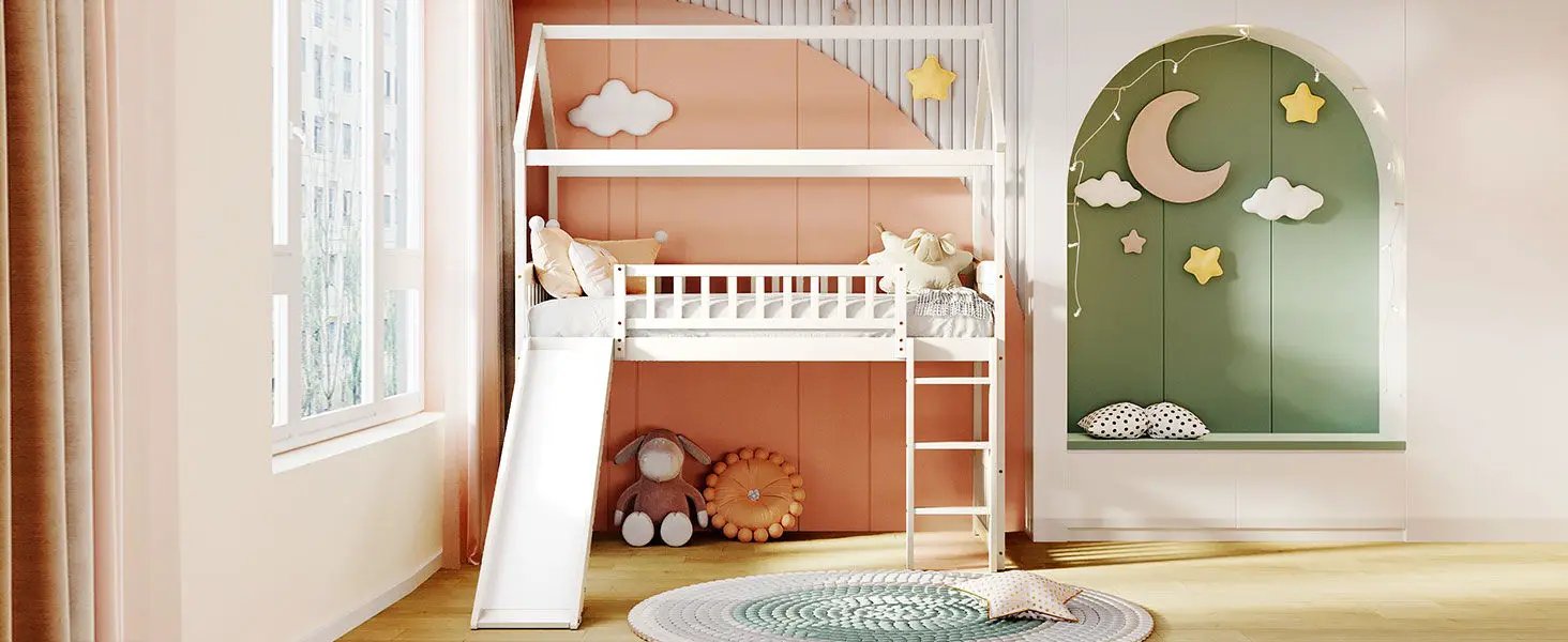 Loft Bed With Slide by Unique Piece Furniture