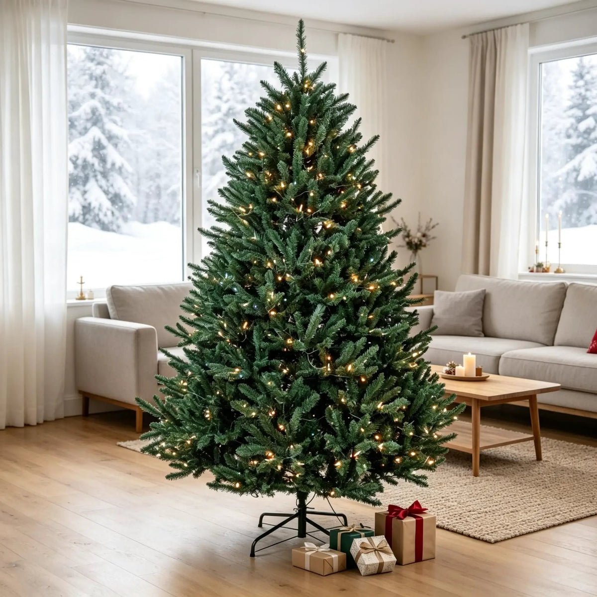 6 ft Pre-Lit Colorado Christmas Tree by HouseOfZazla