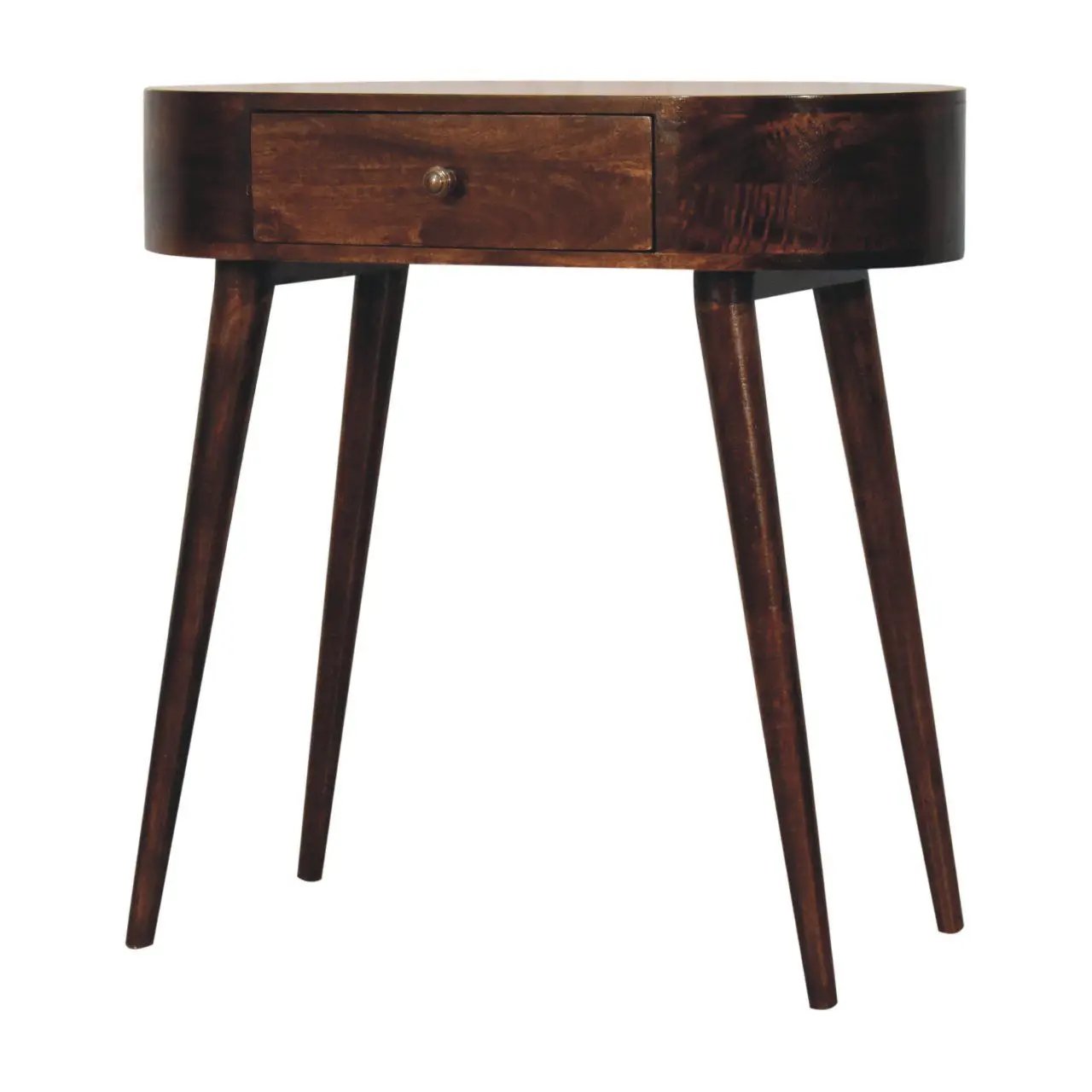 Rounded Wood Table by Unique Piece Furniture