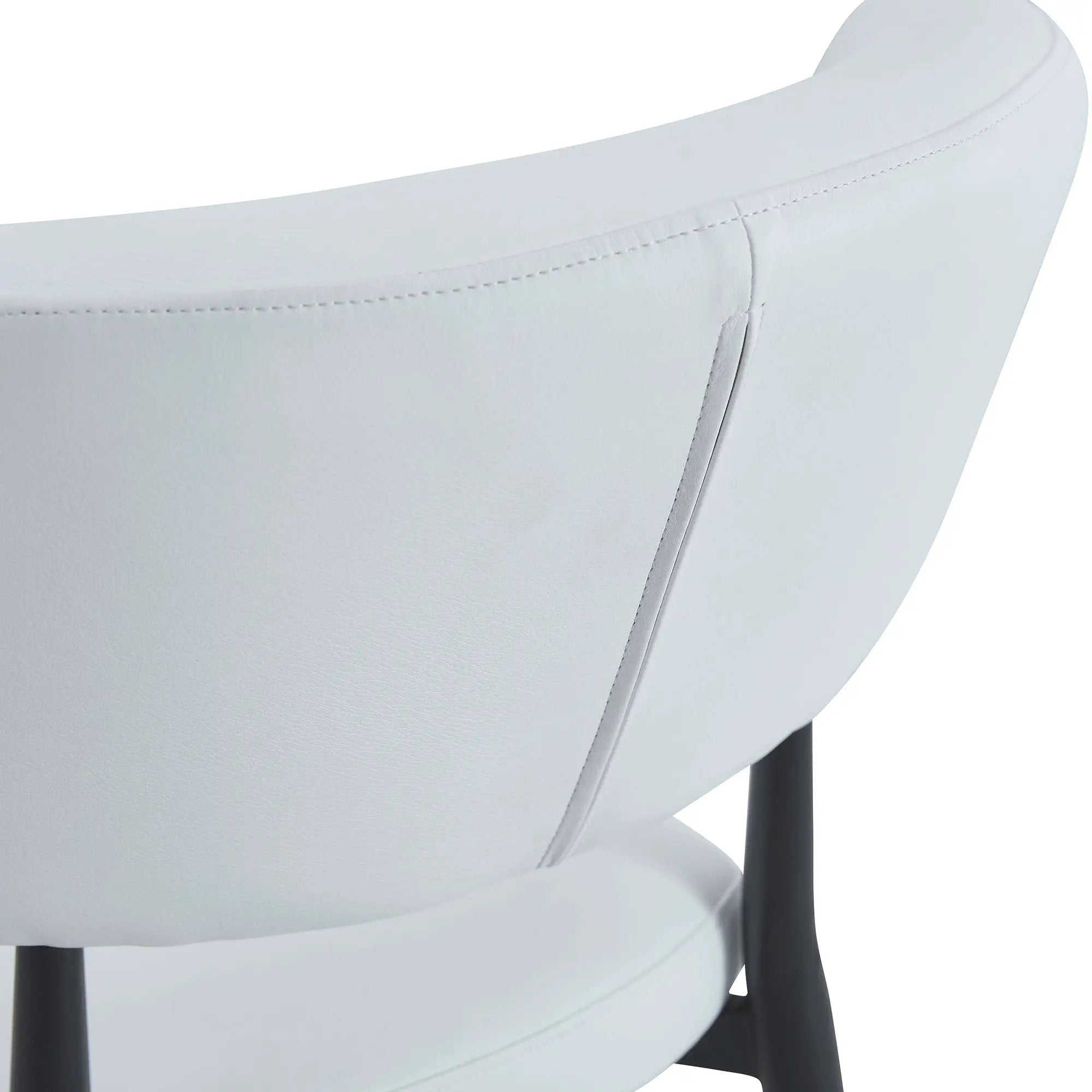 Minimalist Ergonomic Dining Chair With Curved Backres (Set of 4) by HouseOfZazla