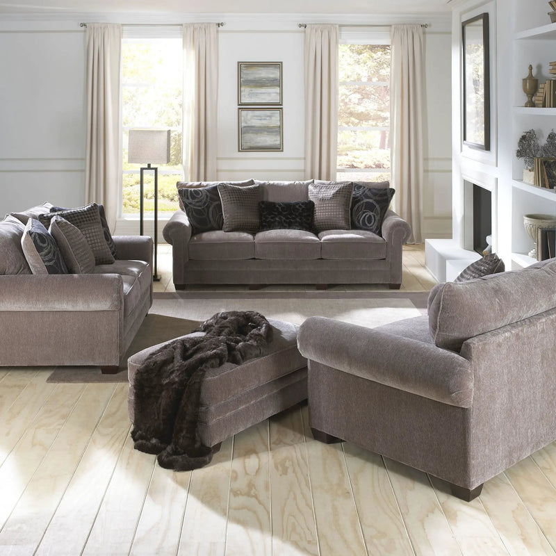 Austin - Ottoman - Dark Brown by Unique Piece Furniture