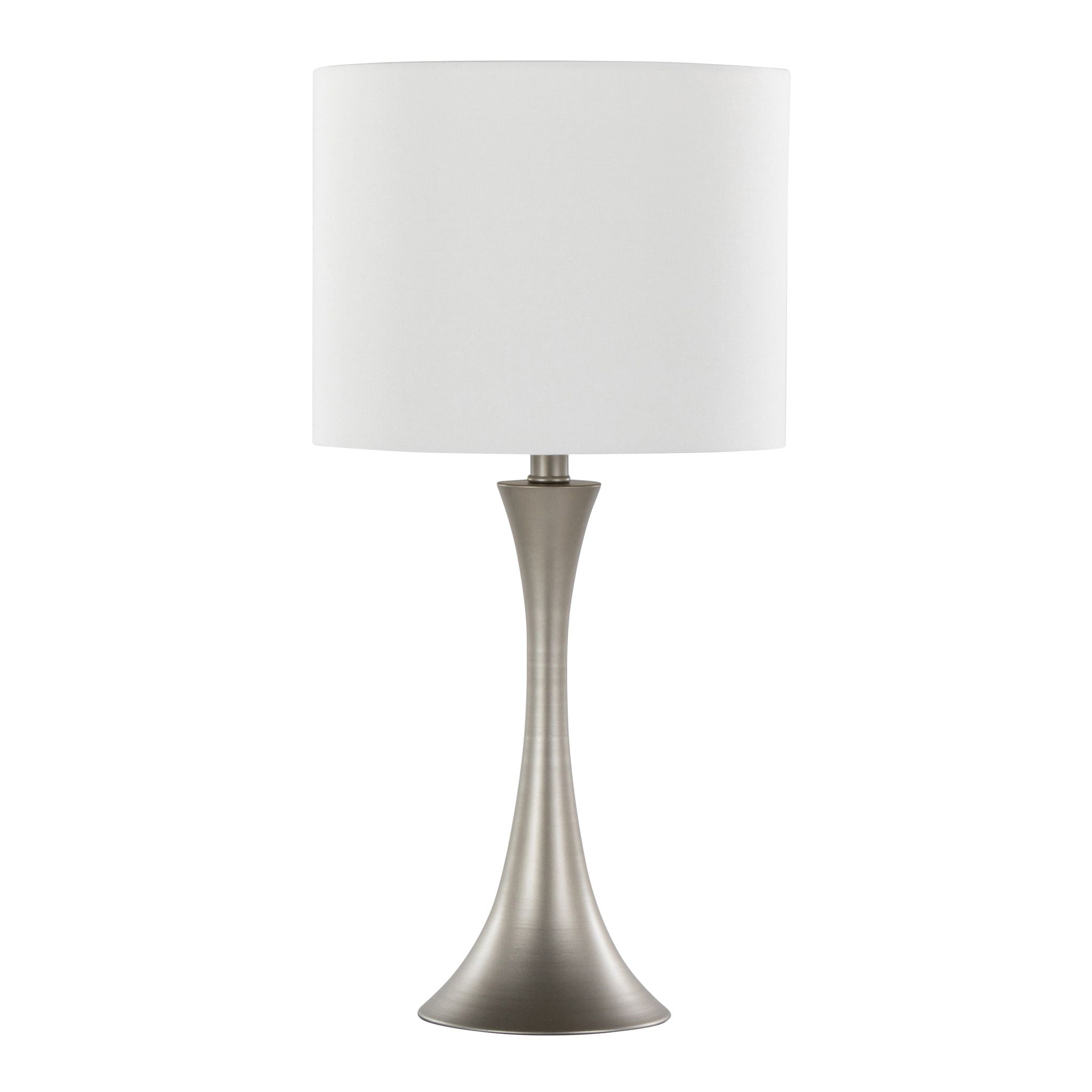 Lenuxe - Contemporary & Modern Design Table Lamp (Set of 2) by HouseOfZazla