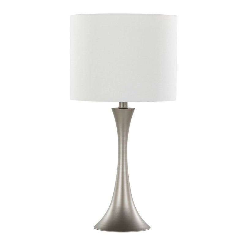 Lenuxe - Contemporary & Modern Design Table Lamp (Set of 2) by HouseOfZazla