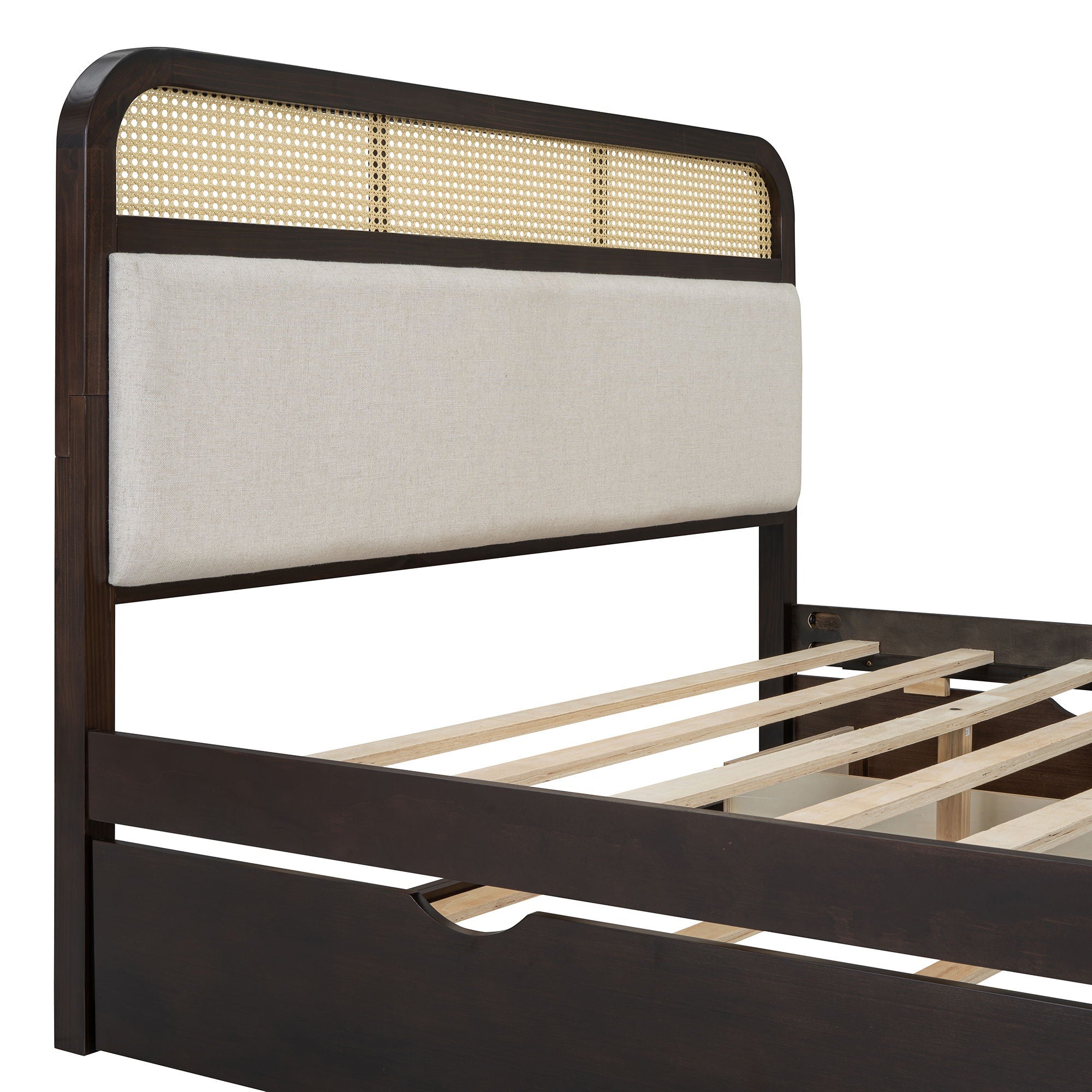 Platform Bed With Trundle And 2 Drawers by HouseOfZazla