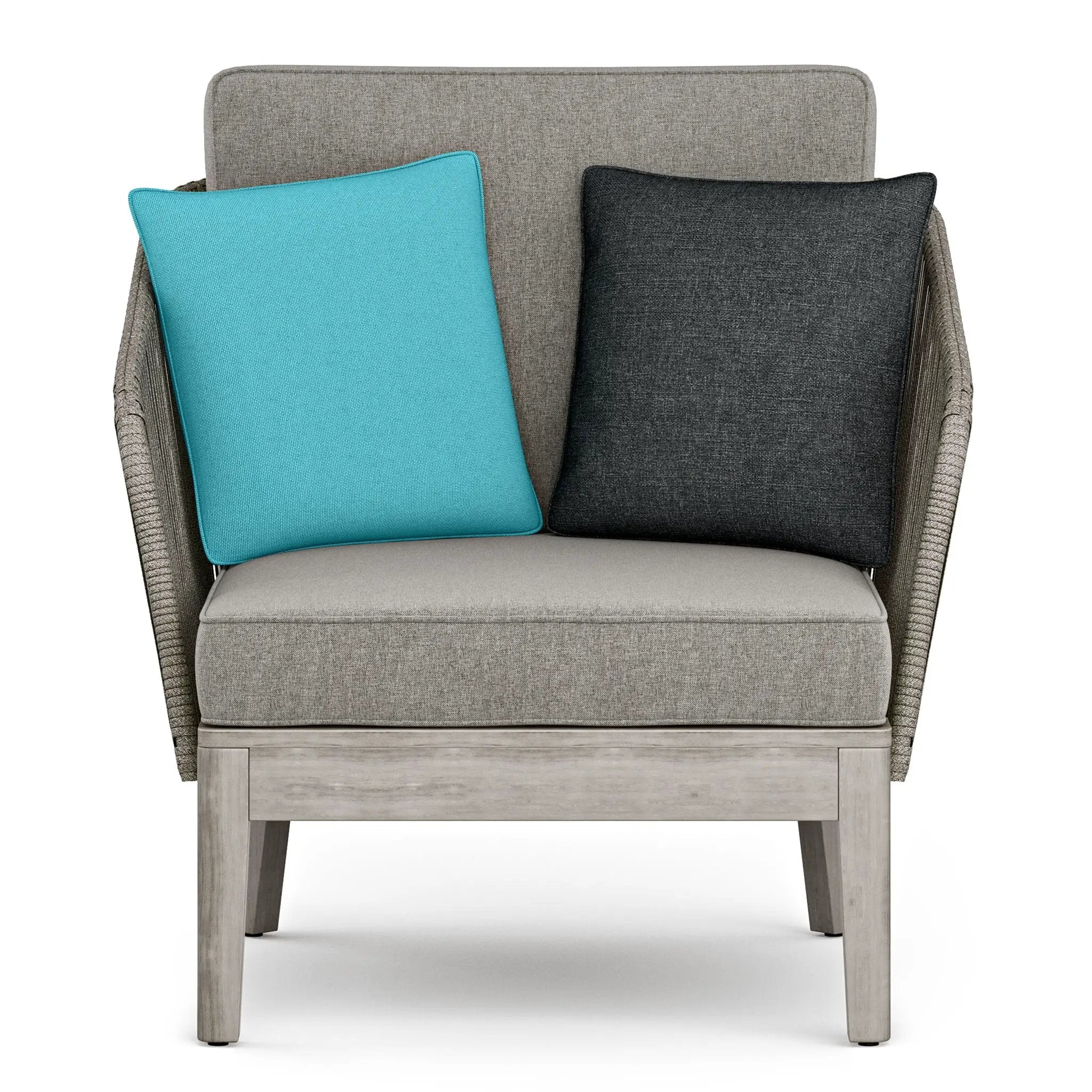 Carmel - Outdoor Conversation Chair - Sand Drift by Unique Piece Furniture