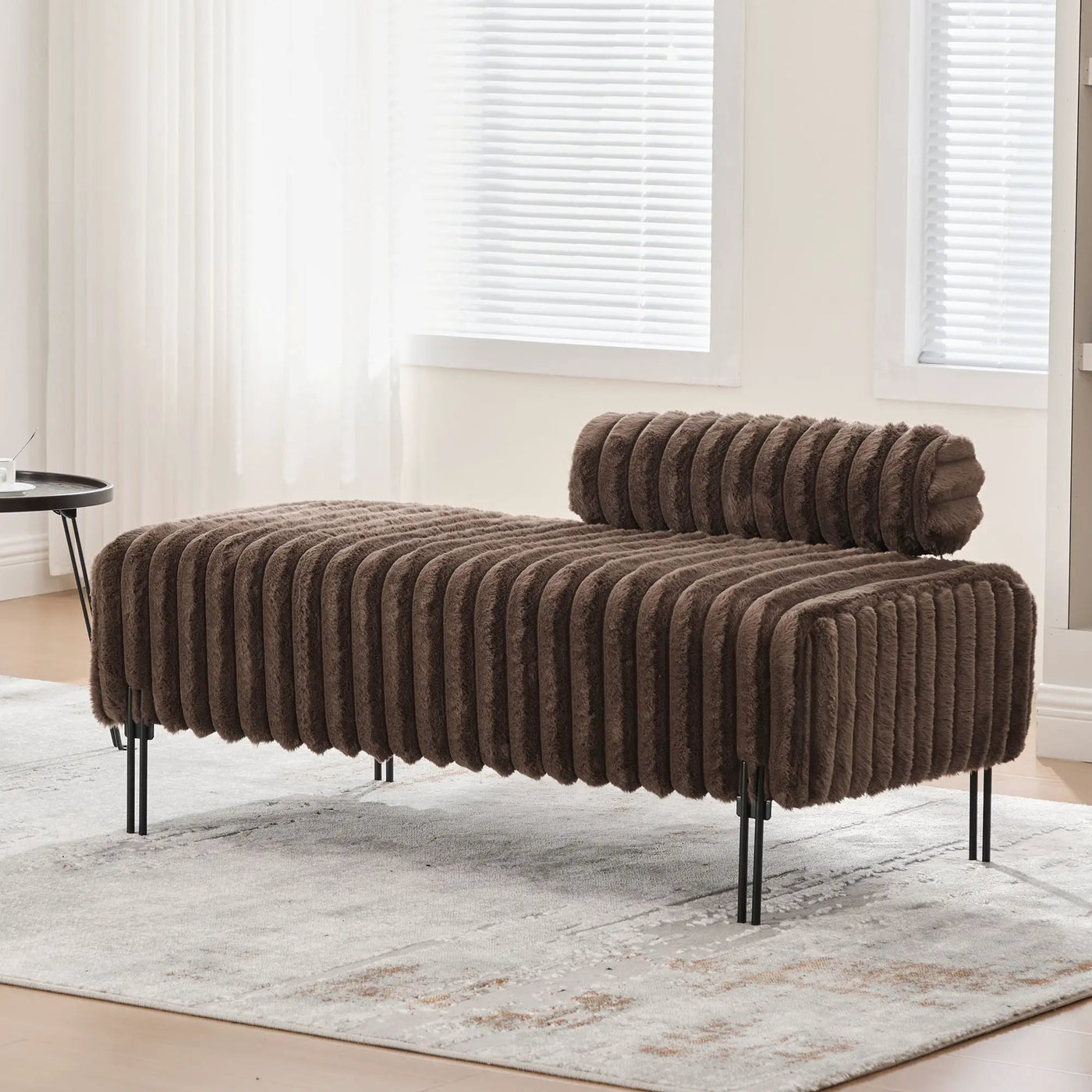 Mini Loveseat With Adjustable Backrest by Unique Piece Furniture