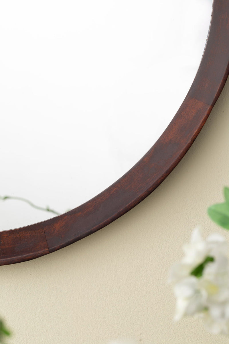 Transitional Decor Style Wall Mirror Decor With Frame For Bathroom by HouseOfZazla