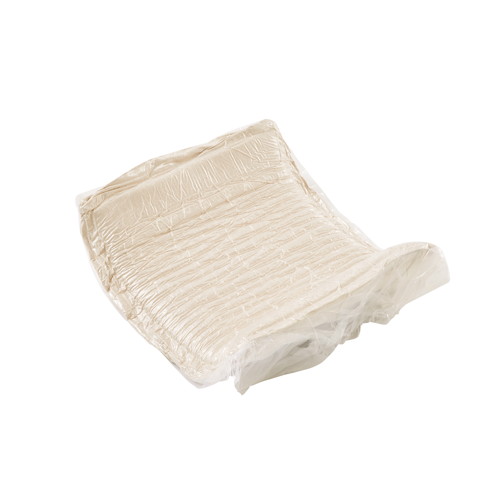 Ottoman Velvet-Light Camel by HouseOfZazla