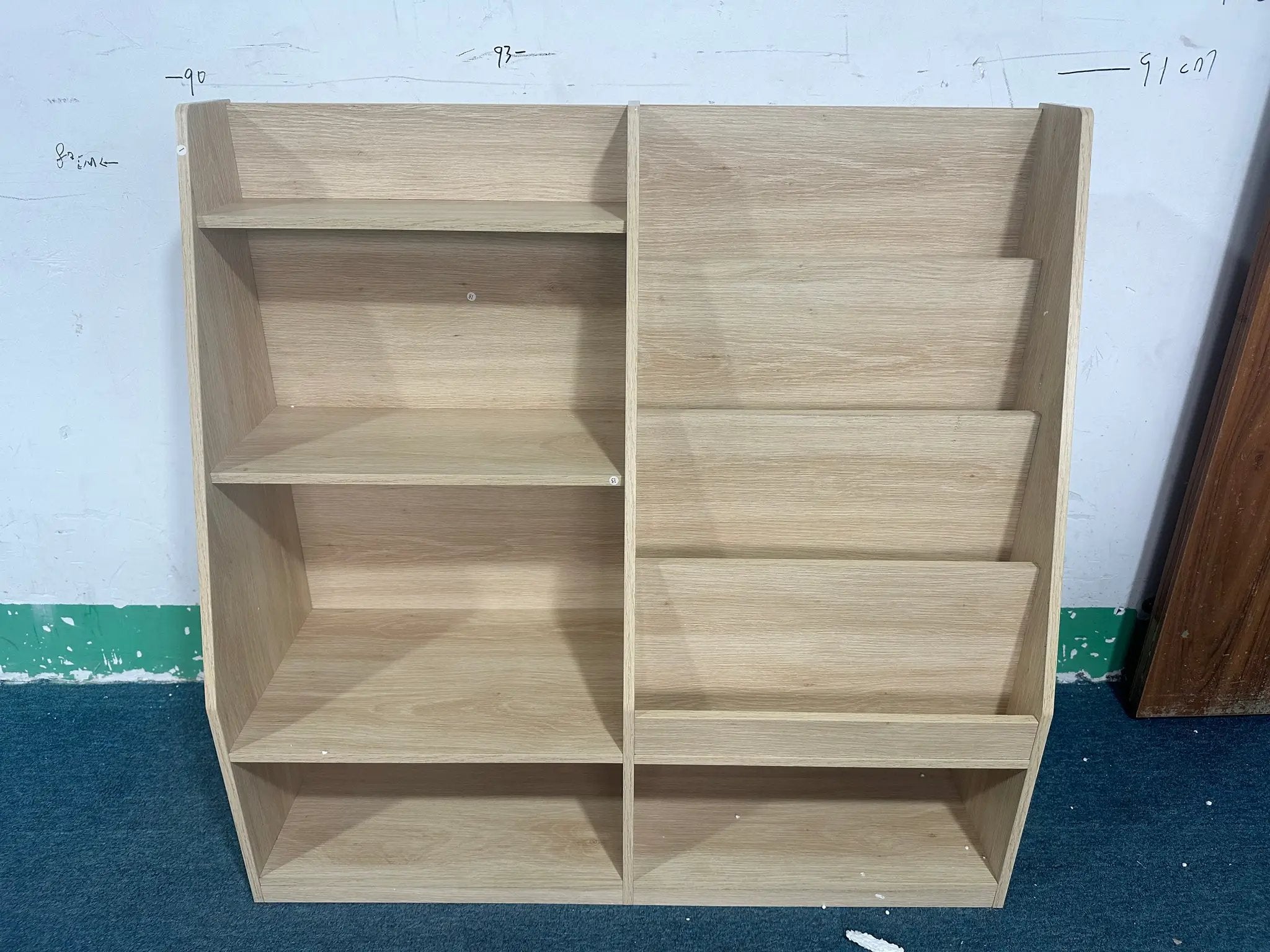 Kids Bookshelf and Toy Storage Organizer by HouseOfZazla