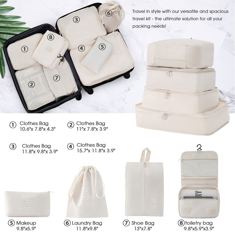 Hardshell Luggage Sets 4 Pieces + Bag Spinner Suitcase With Tsa Lock Lightweight - 16" / 20" / 24" / 28" Luggages by HouseOfZazla