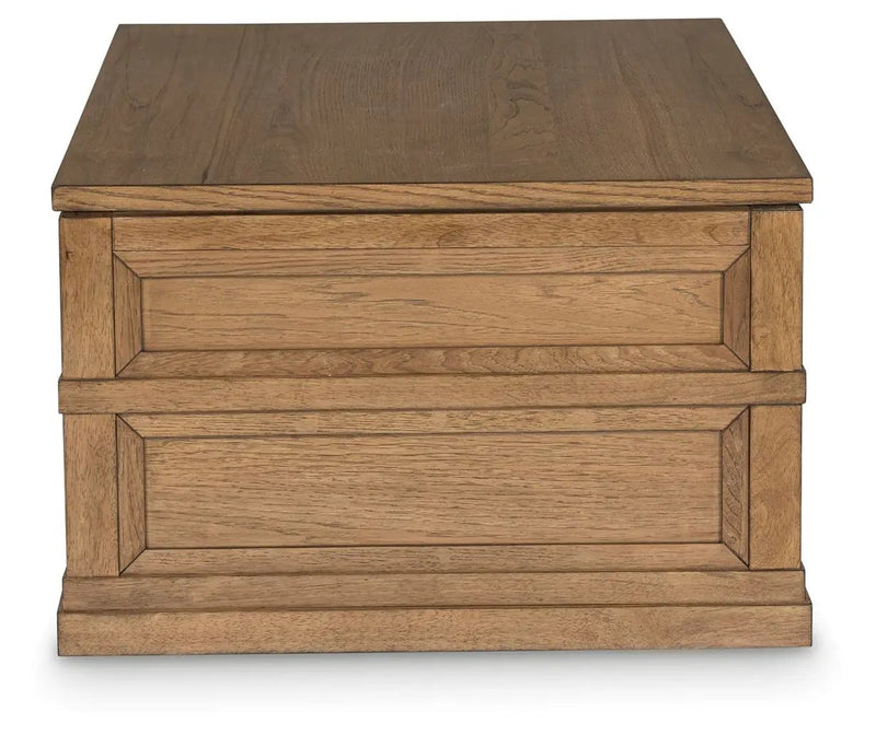 Sharlance - Lift Top Cocktail Table - Light Brown by Unique Piece Furniture