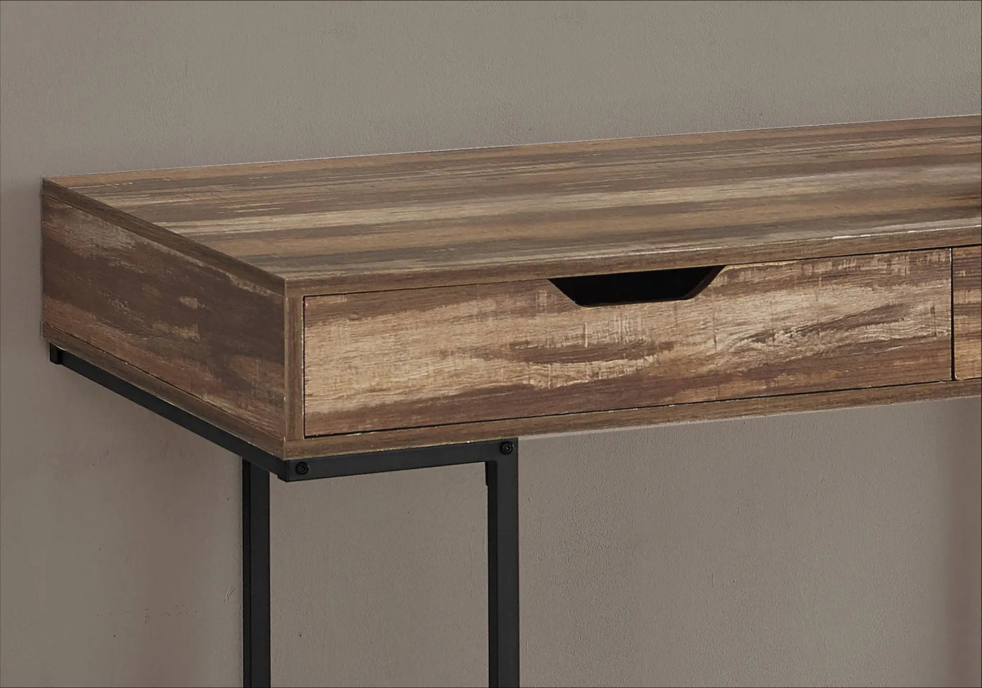 Computer Desk For Home Office, Laptop, Storage Drawers, Contemporary & Modern by HouseOfZazla
