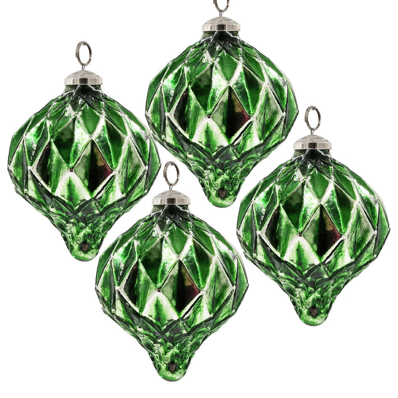 Christmas Ball Ornaments, Decorative Hanging Ball Christmas Tree Ornaments by HouseOfZazla