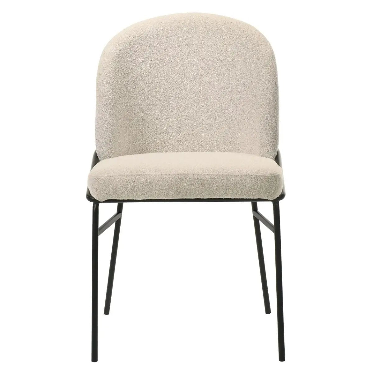Lark - Side Chair (Set of 2) - White / Black by Unique Piece Furniture