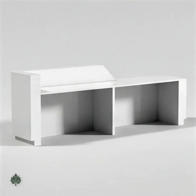 Solenne · Front Reception Desk by Arc Grove
