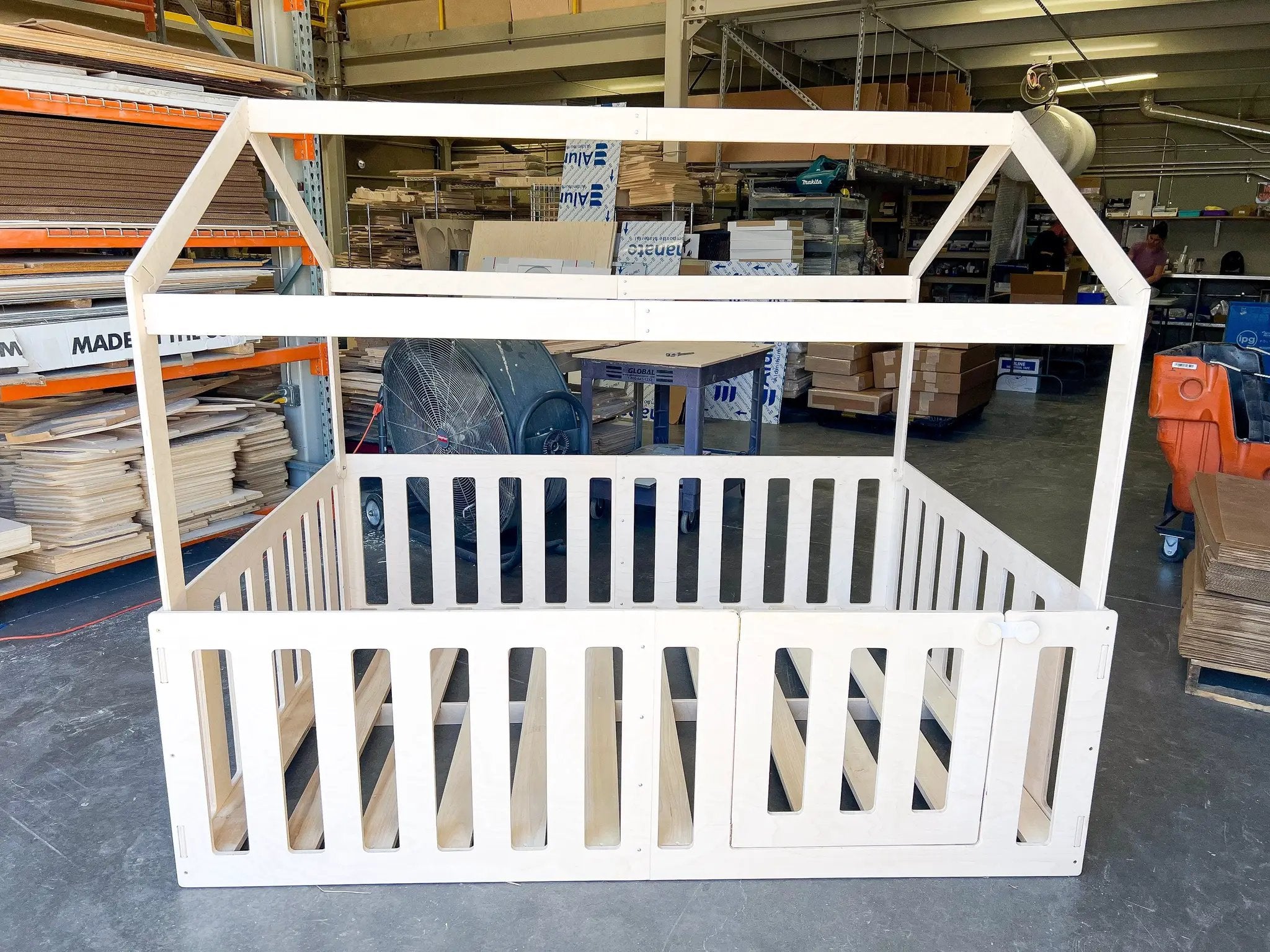 MIGUELITO- Twin Size House Bed by Bush Acres