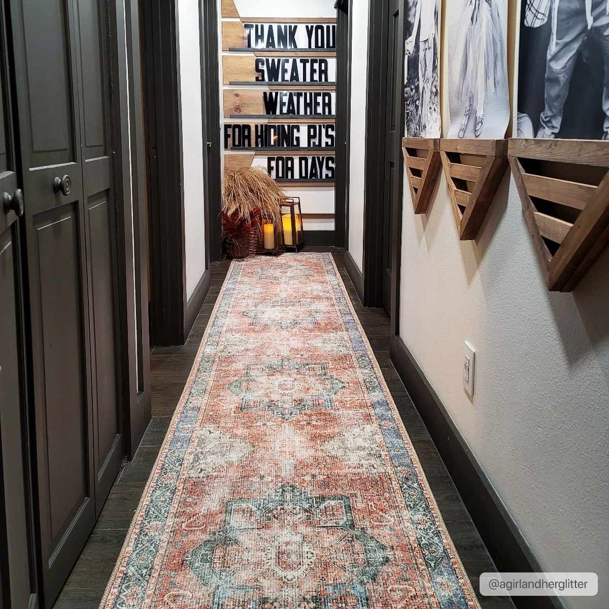 Rosman Distressed Washable Rug, photo 7 of 32