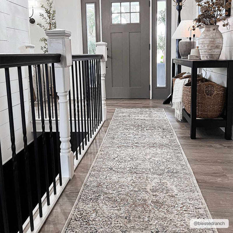 Olive Holi-2304 Washable Area Rug by Boutique Rugs