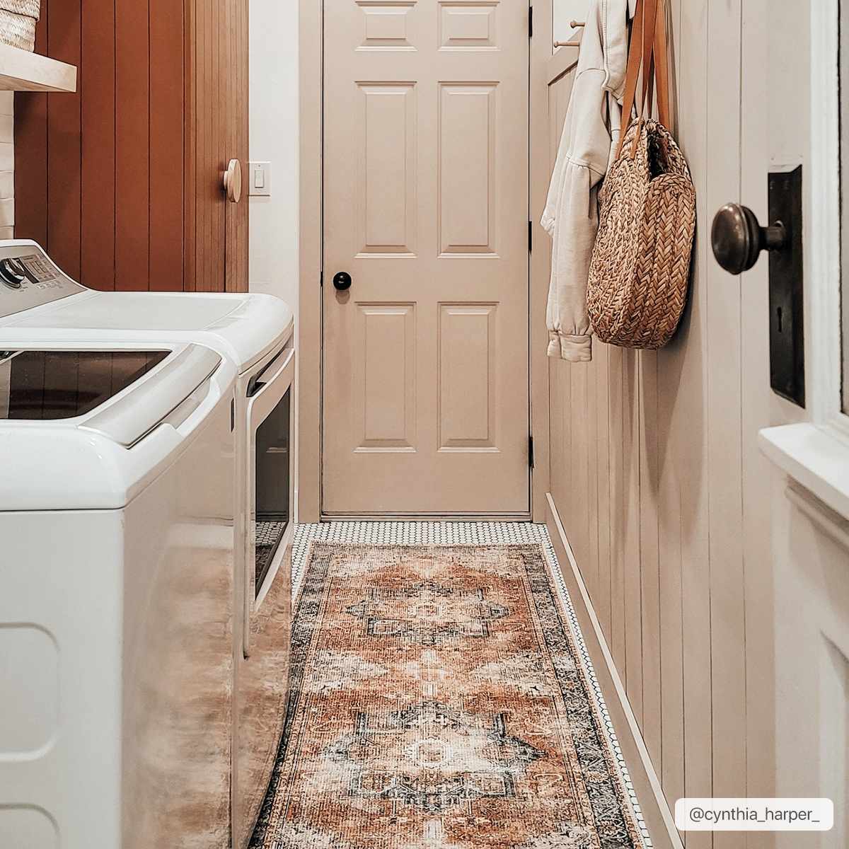 Rosman Distressed Washable Rug, photo 13 of 32
