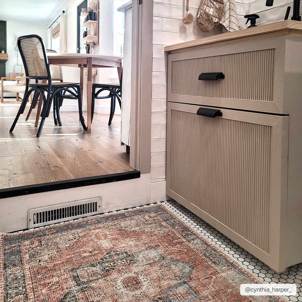 Rosman Distressed Washable Rug, photo 12 of 32