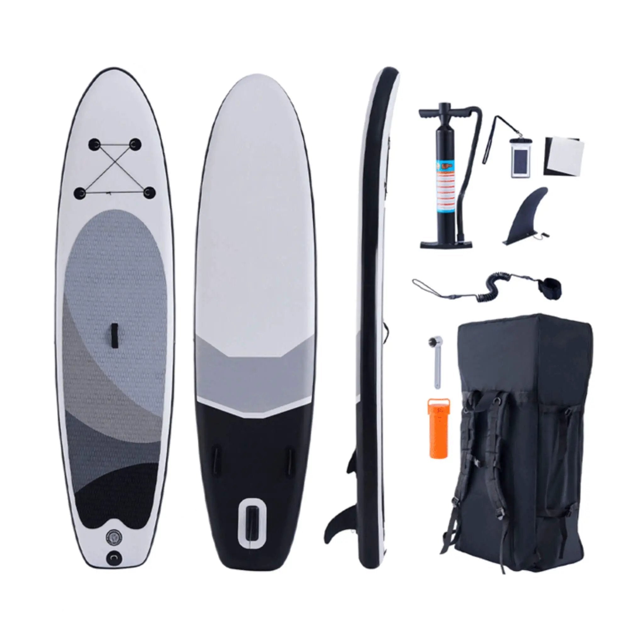 10FT Inflatable Blow Up SUP Paddle Board W/ Carrying Bag & Pump (SAK43678) by SAKSBY WHOLESALE