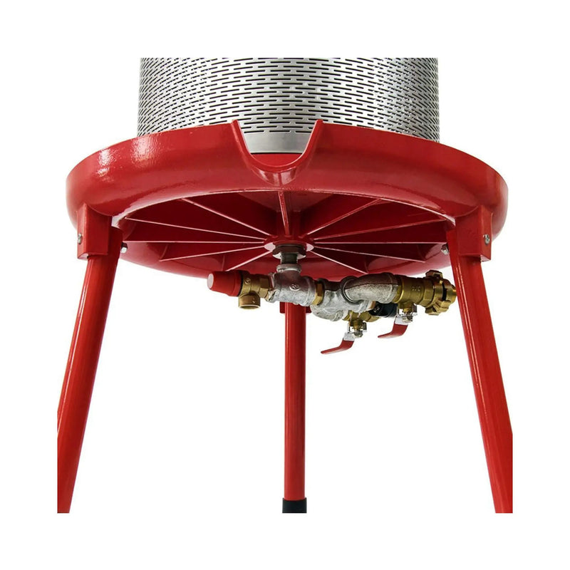 10-Gal Stainless Steel Hydraulic Fruit Wine Apple Press (SAK85622) by SAKSBY WHOLESALE