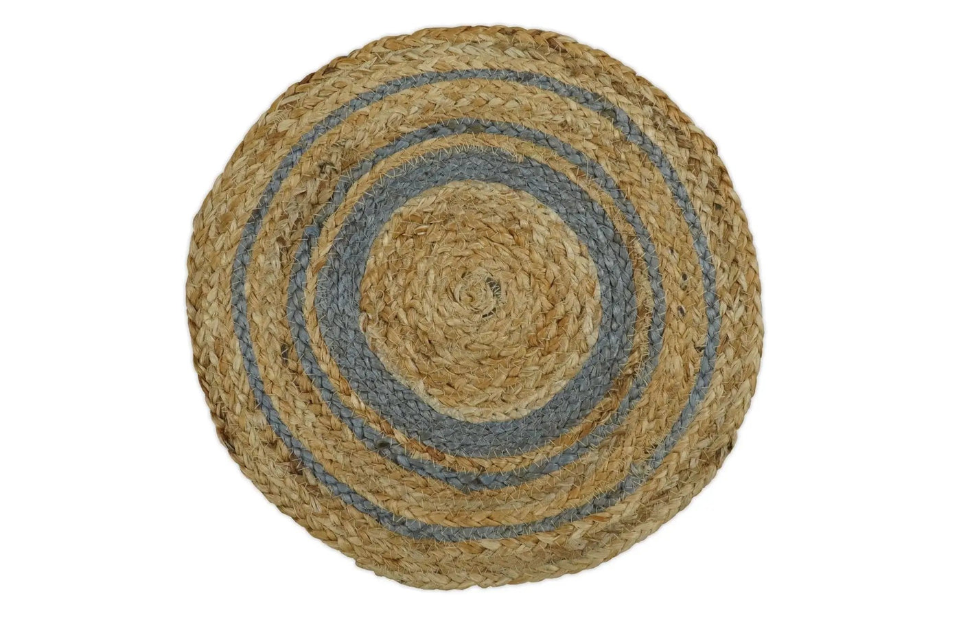 100% ALL NATURAL FIBER HAND BRAIDED BOHO ROUND JUTE RUG | JR25R by The Rug Decor