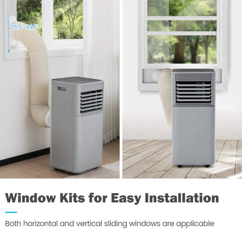 10K BTU Portable Room Air Conditioner Unit With Dehumidifier And Fan Mode (SAK30782) by SAKSBY WHOLESALE