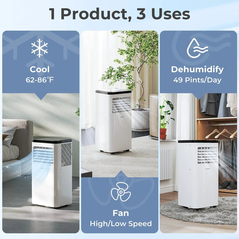 10000 BTU Portable Air Conditioner with Remote Control by DirectDeals