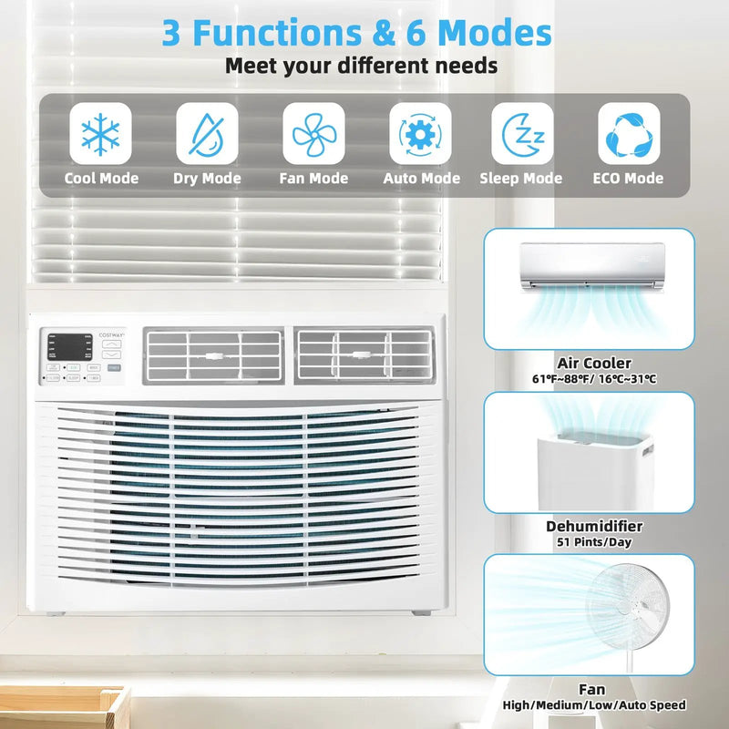 10000 BTU Window Air Conditioner-White by DirectDeals