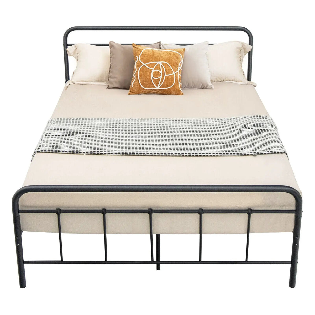 Heavy Duty Metal Platform Bed Frame with Headboard, photo 16 of 16
