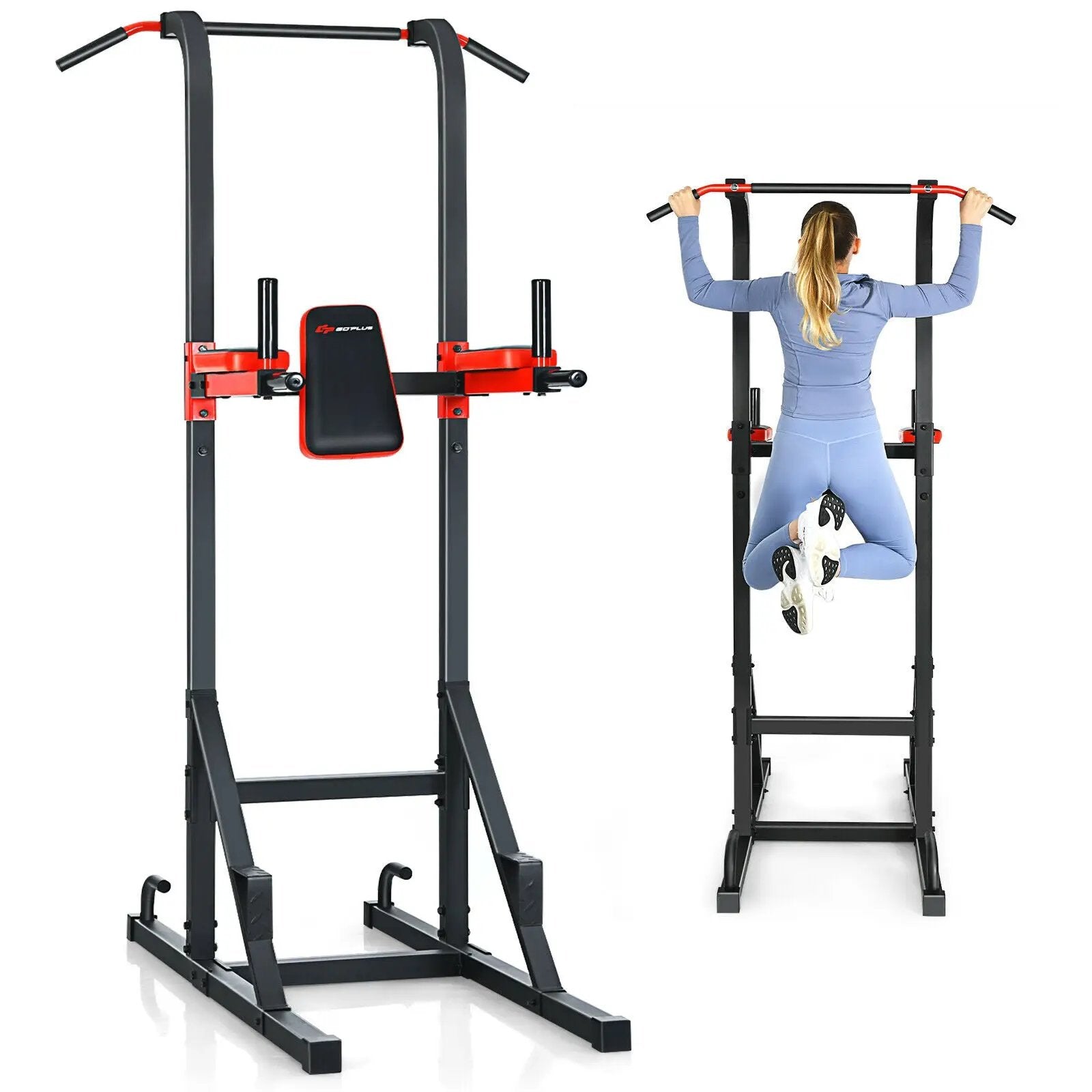Multi-function Power Tower for Full-body Workout by DirectDeals