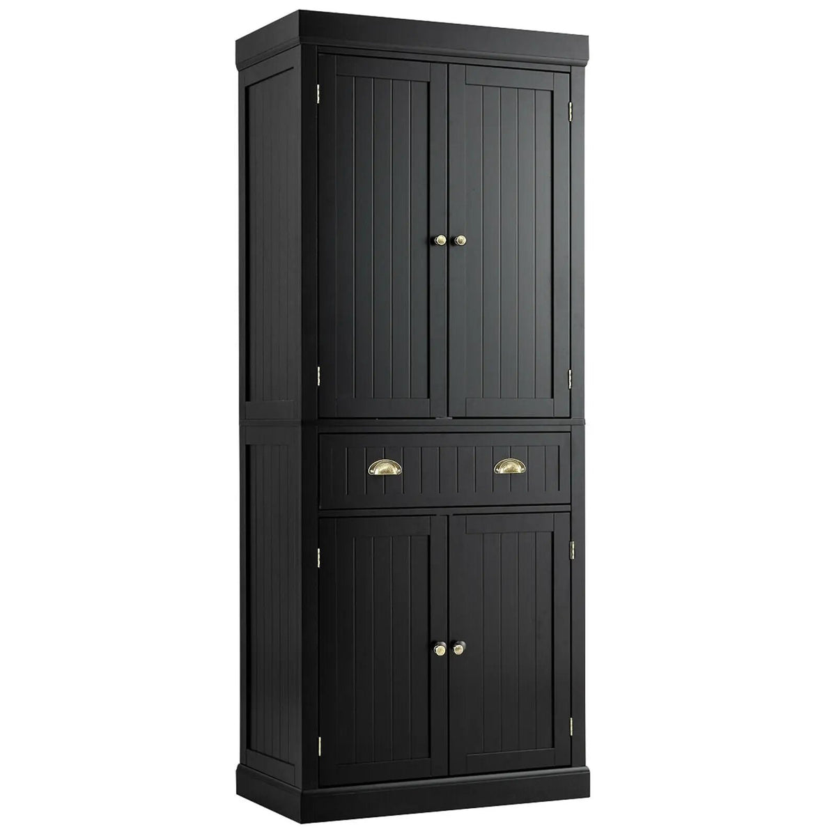 Cupboard Freestanding Kitchen Cabinet w/ Adjustable Shelves, photo 3 of 11
