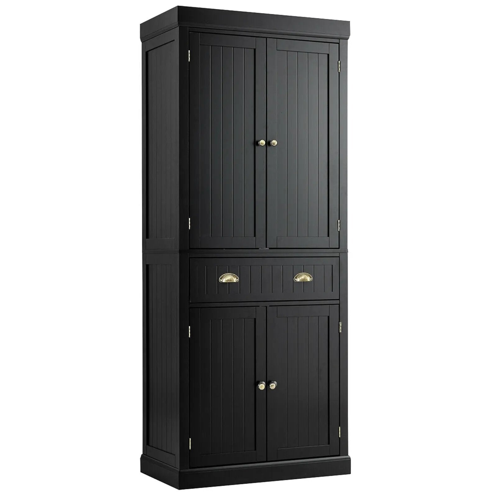 Cupboard Freestanding Kitchen Cabinet w/ Adjustable Shelves by DirectDeals