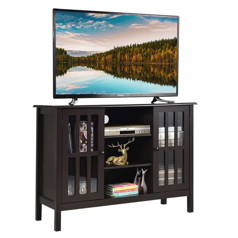 Wooden TV Stand Console Cabinet for 50 Inch TV by DirectDeals
